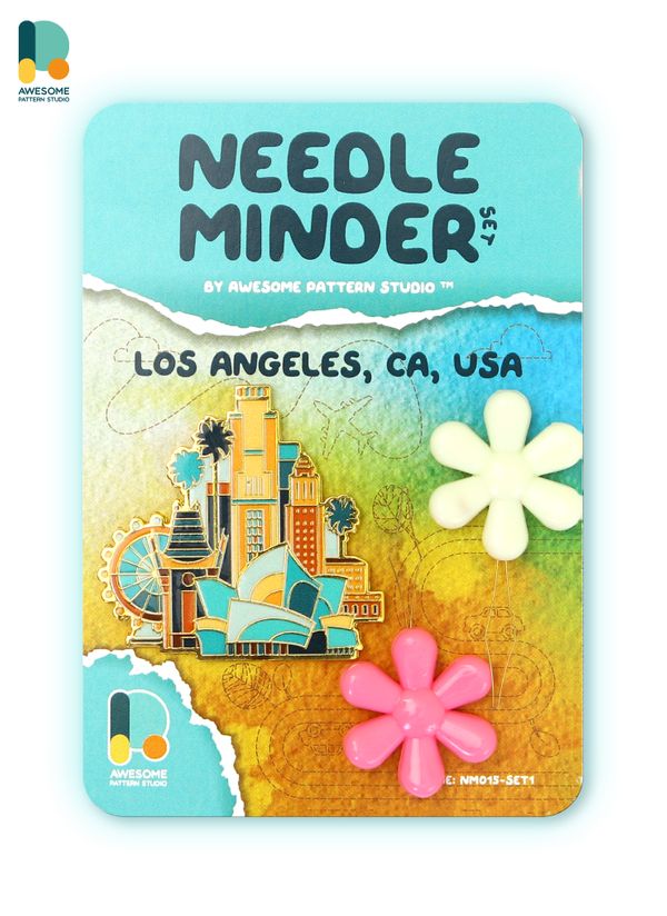 *Preorder* Los Angeles Needle Minder by Awesome Pattern Studio