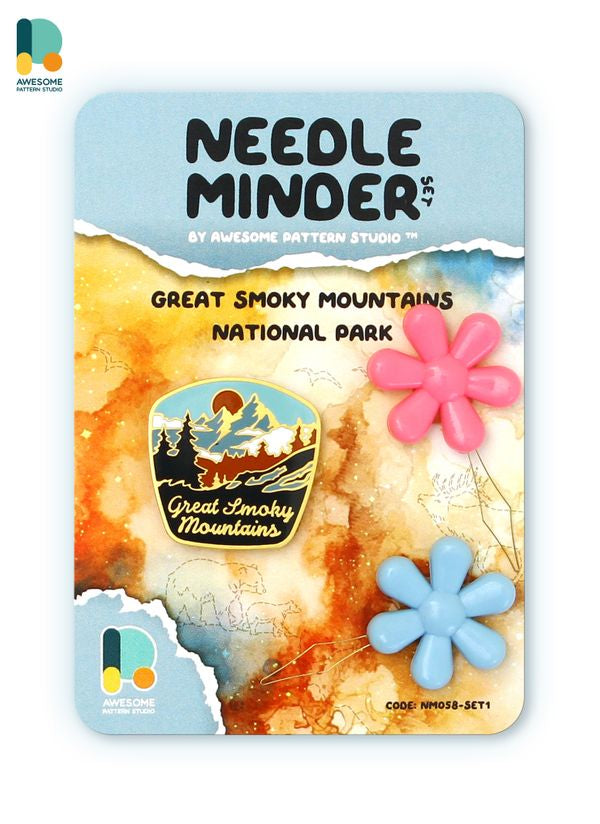 *Preorder* Great Smoky Mountains National Park Needle Minder by Awesome Pattern Studio