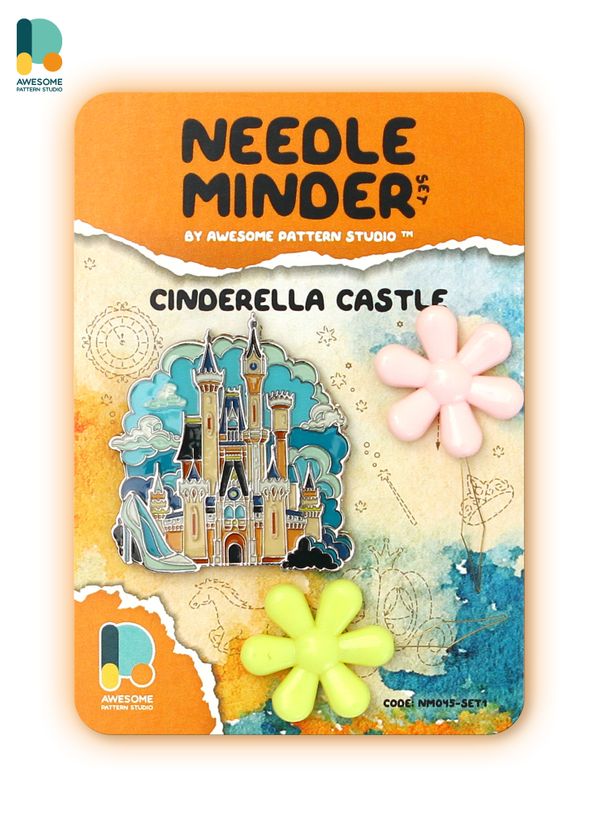 *Preorder* Cinderella Castle Needle Minder by Awesome Pattern Studio