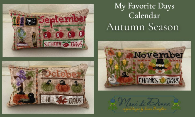 My Favorite Days Calendar – Autumn by Mani di Donna