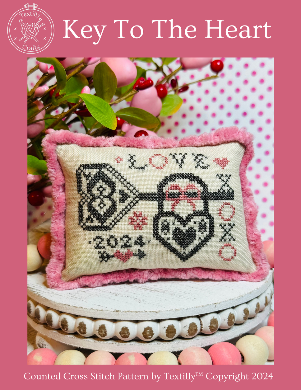 ✓ Key to the Heart by Textilly Crafts