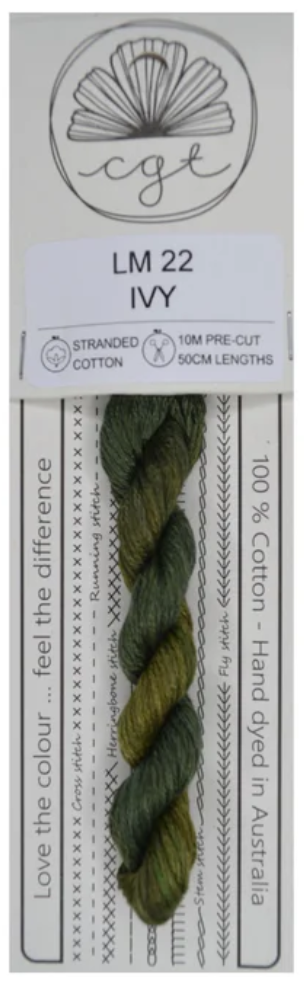 LM22 Ivy | 6 Strand Embroidery Floss by Cottage Garden Threads