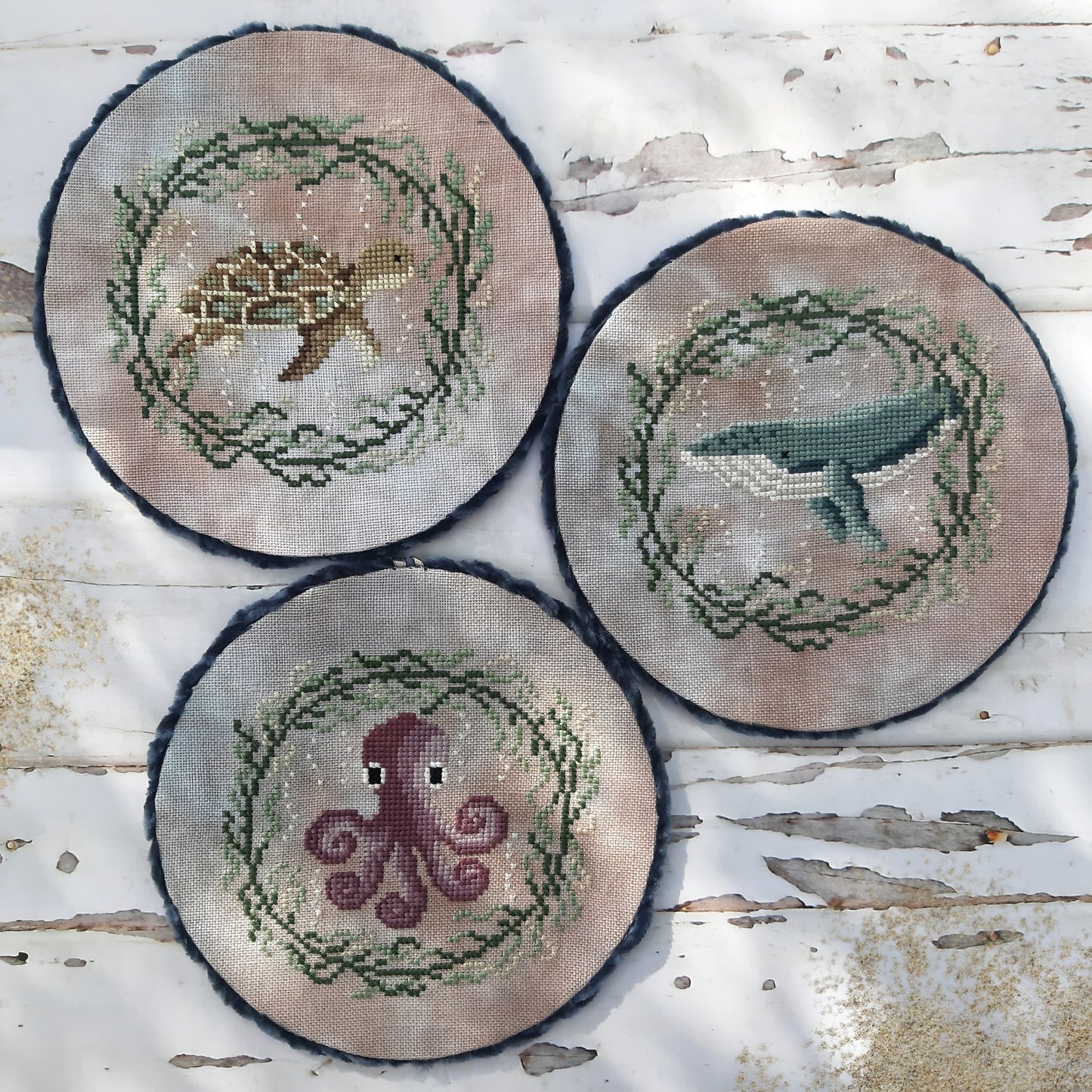 ✓ Sea Animals Trio by Puntini Puntini