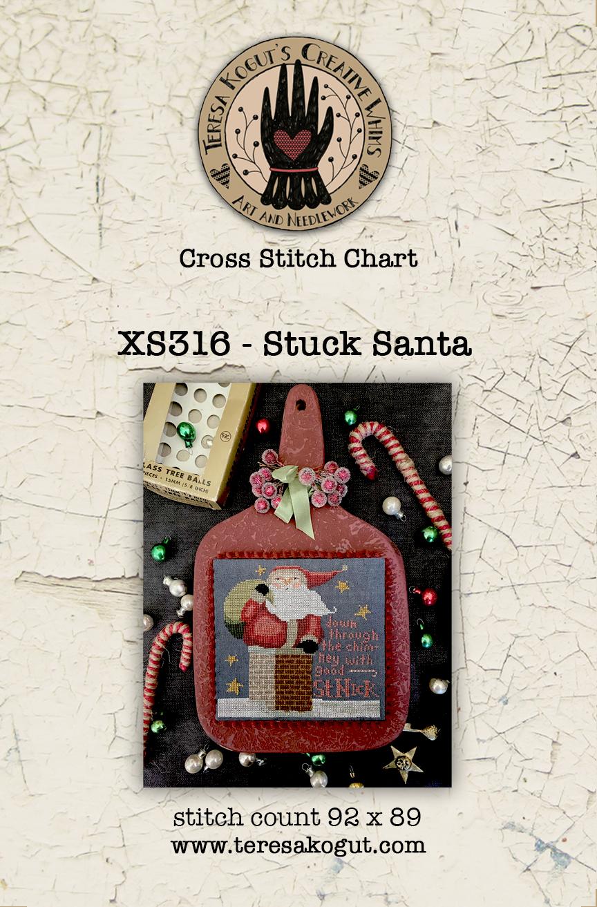 *Preorder* Stuck Santa by Teresa Kogut