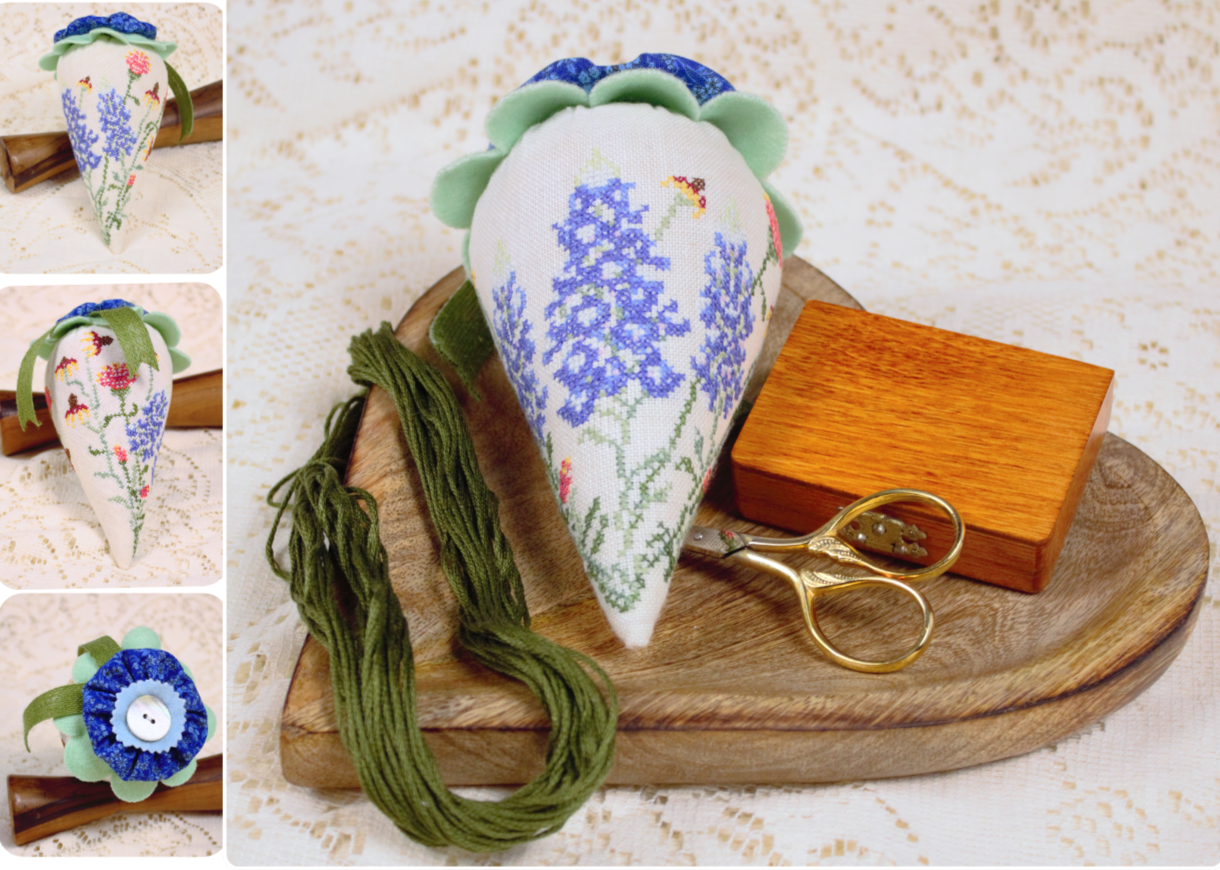 ✓ Texas Wildflower Berry by Wildflower Stitching