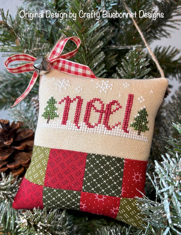 ✩November 25' Preorder✩ Noel Ornament by Crafty Bluebonnet Designs