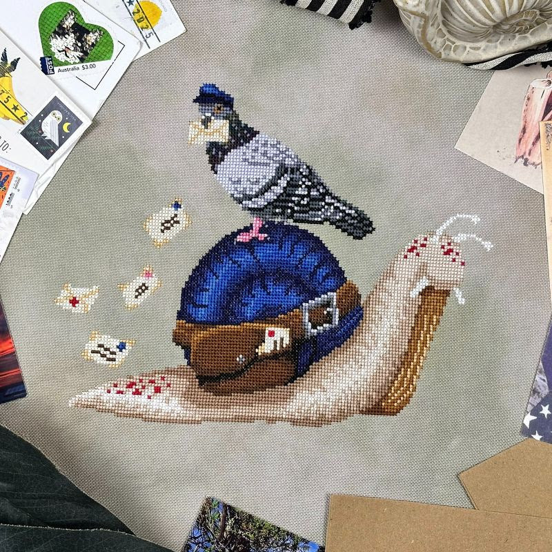 Snail Mail by The Stitch Crypt