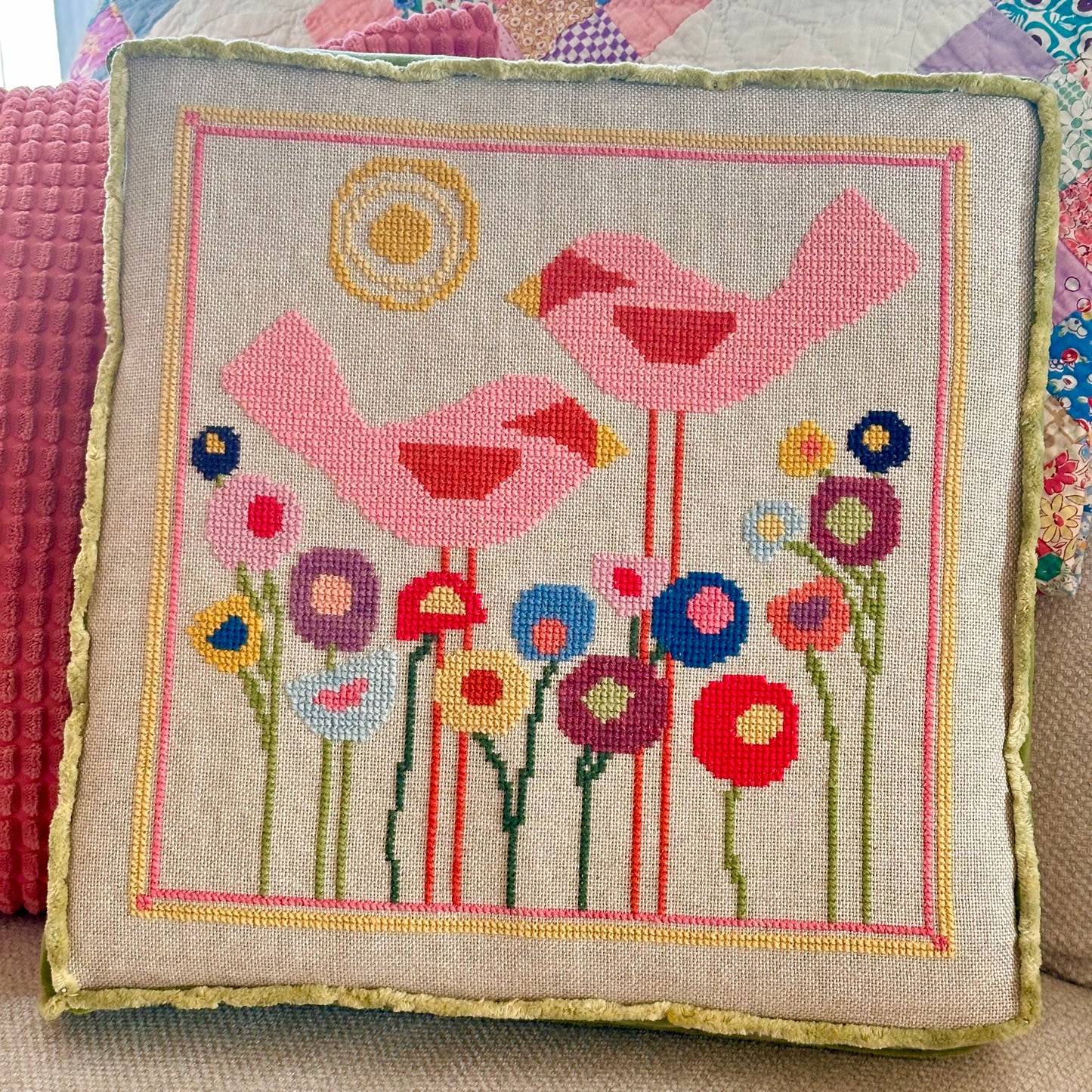 A Flock of Sunshine by Luhu Stitches