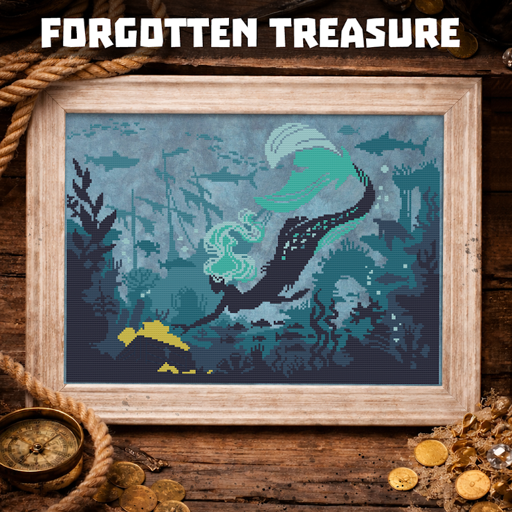 Forgotten Treasure by Autumn Lane Stitchery