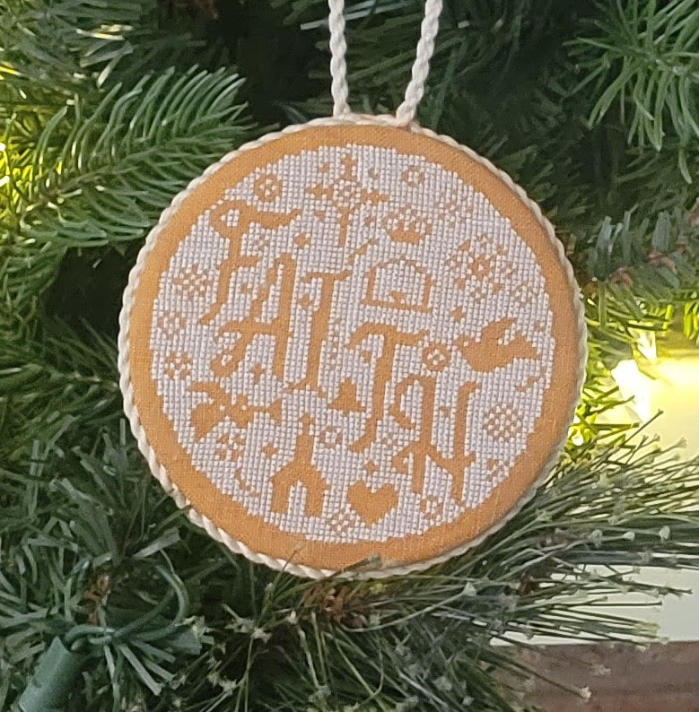 Faith Bauble by Wildflower Stitching