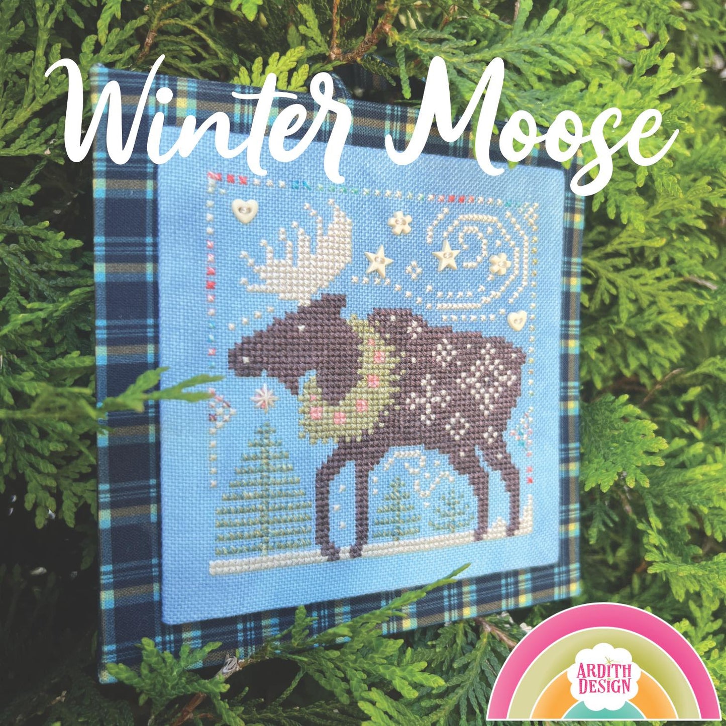 Winter Moose by Ardith Design