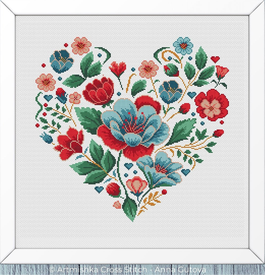 Heart Blooms #2 by Artmishka