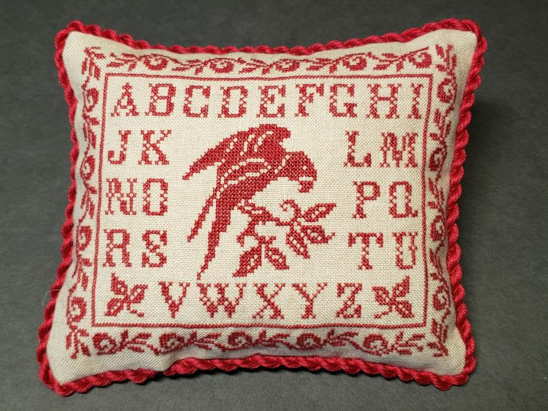 Pretty Polly Pin Pillow by Siren Stitchworks