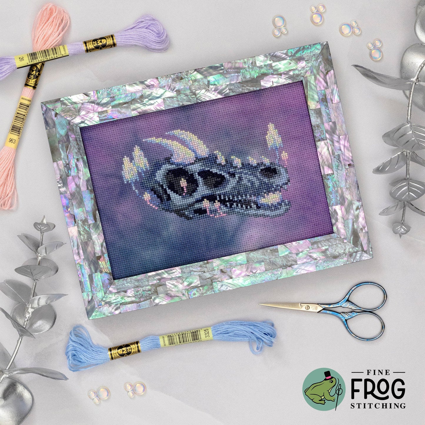 *Preorder* Opal Dragon by Fine Frog Stitching