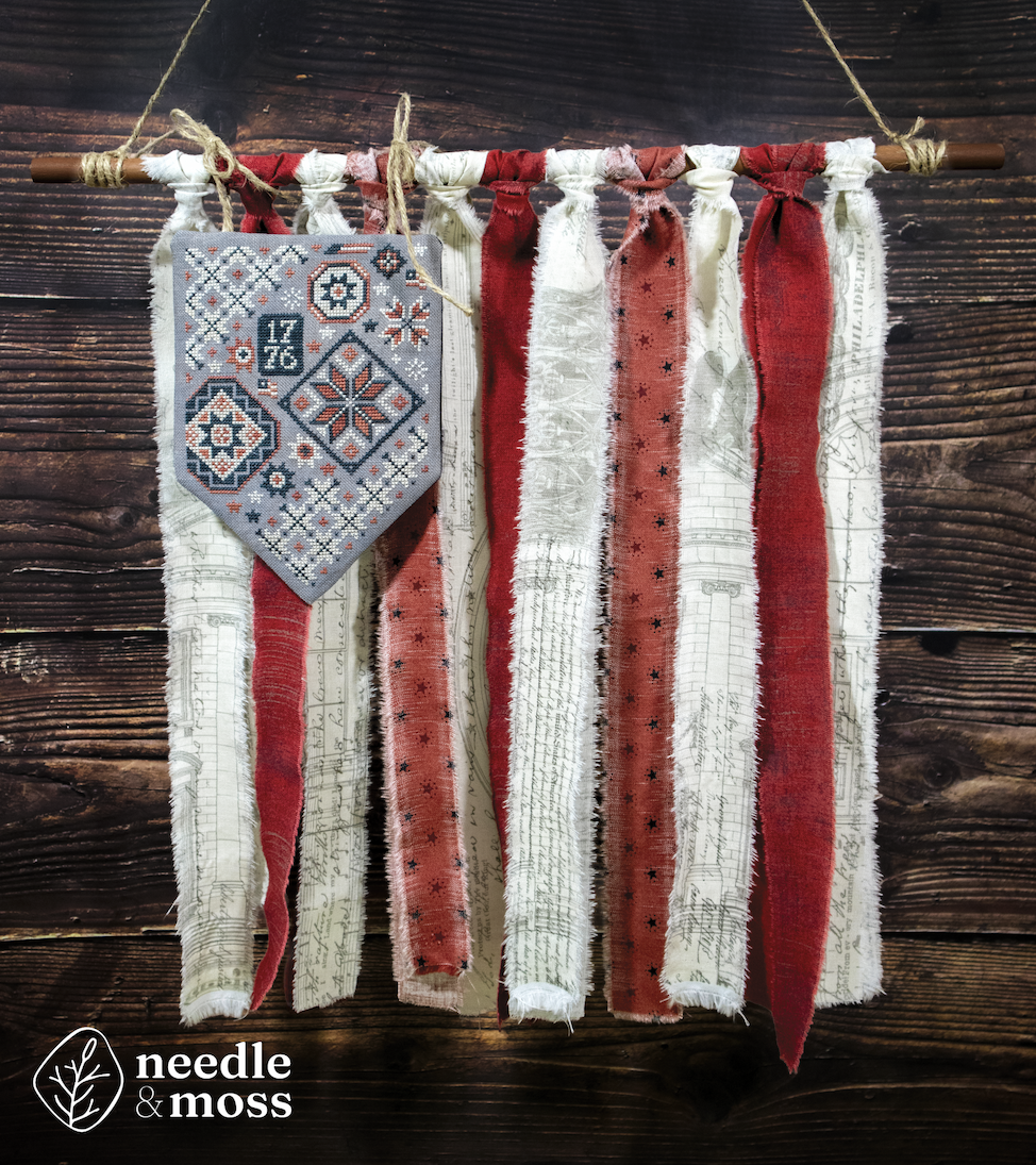 Stars and Stripes by Needle and Moss