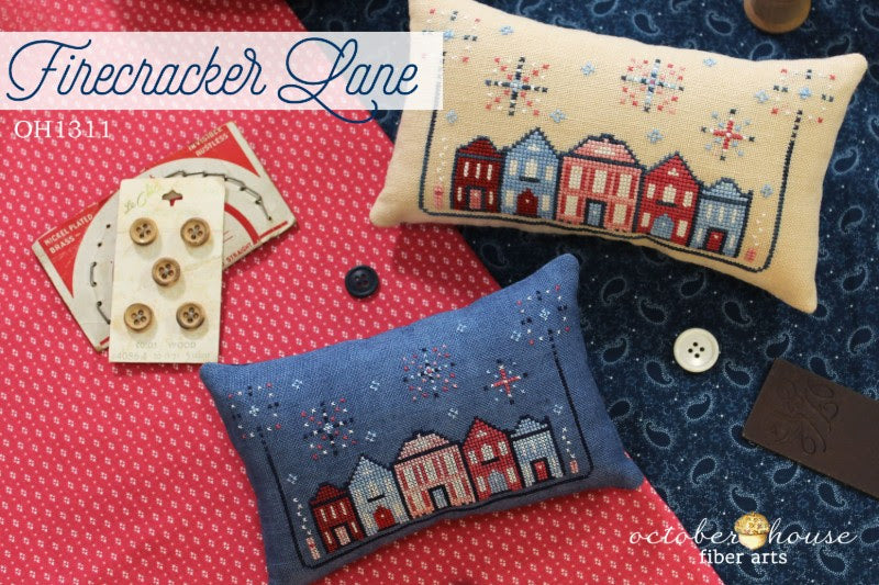 Firecracker Lane by October House Fiber Arts