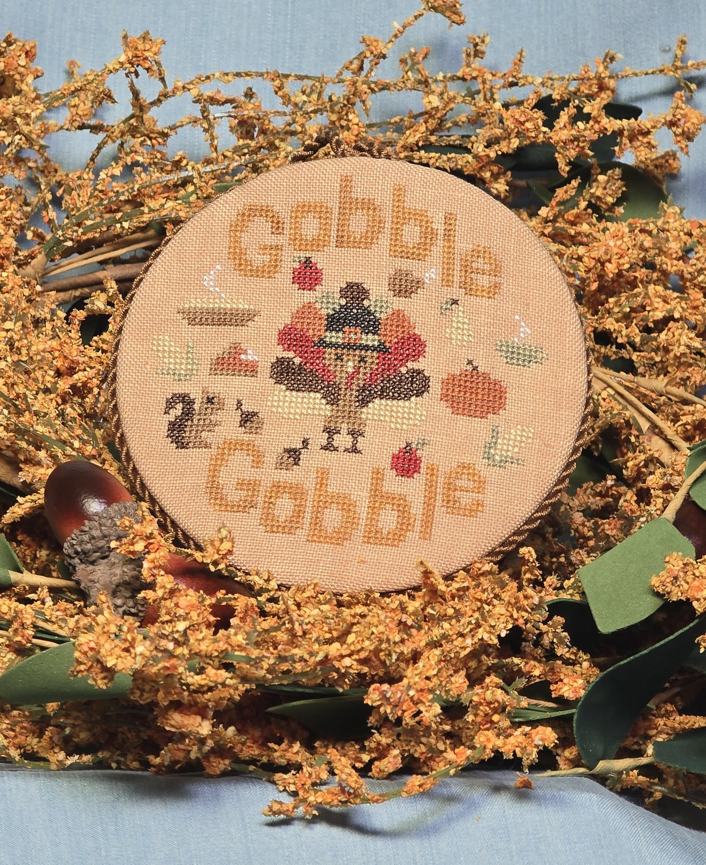 *Preorder* Gobble Bauble by Wildflower Stitching