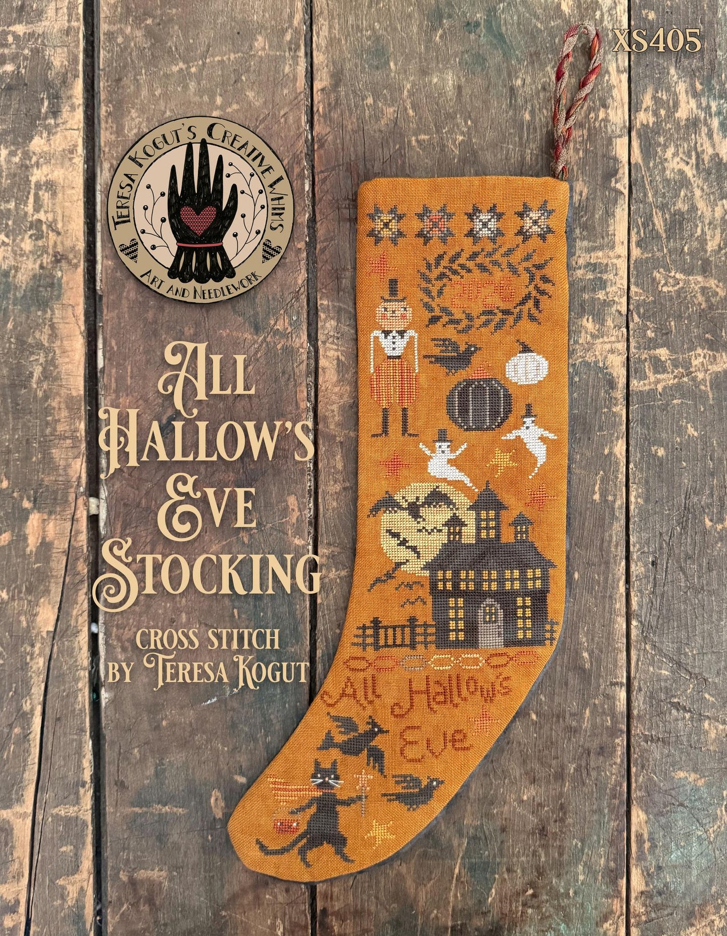 *Preorder* All Hallow's Eve Stocking by Teresa Kogut