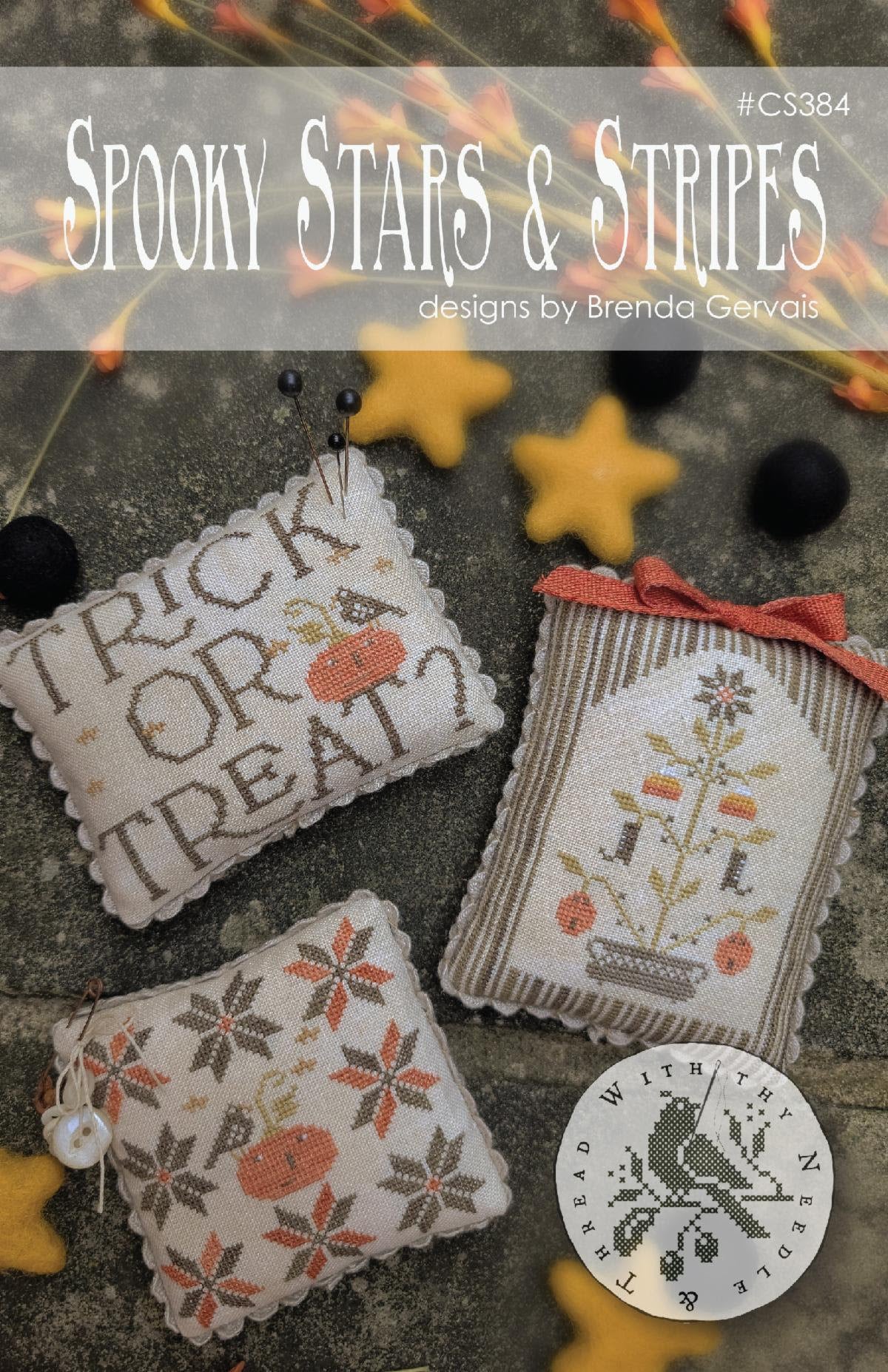*Preorder* Spooky Stars & Stripes by Brenda Gervais (With Thy Needle and Thread)