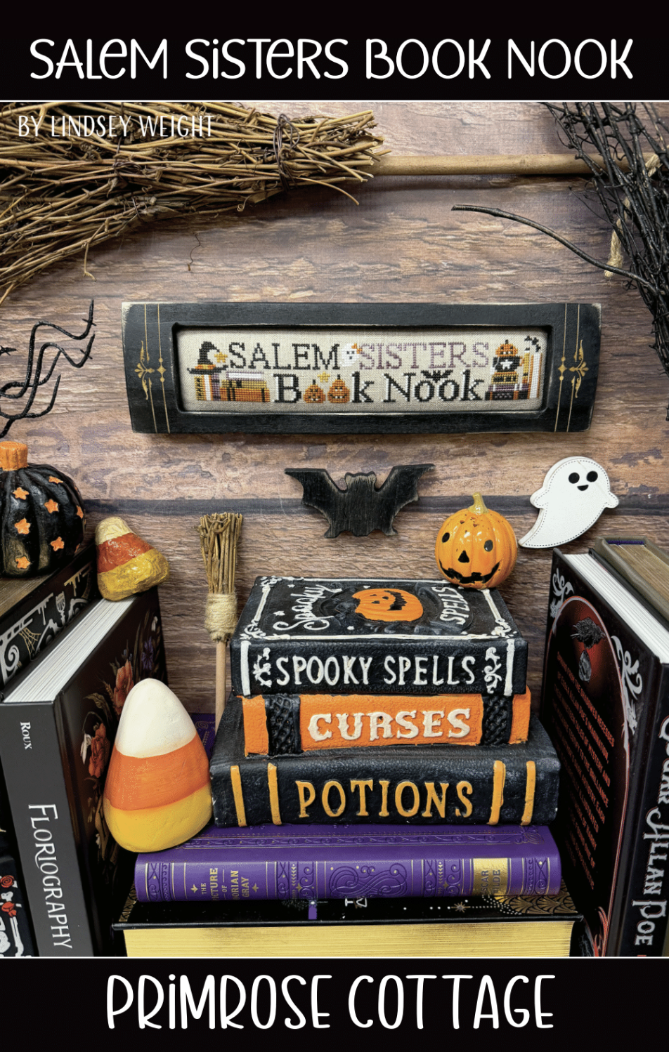 *Preorder* Salem Sisters Book Nook by Primrose Cottage Stitches