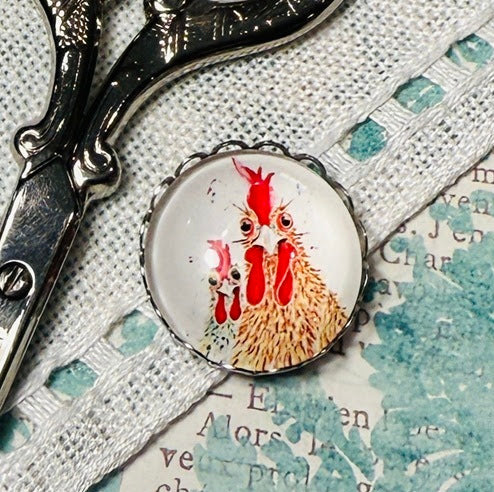 ✩Preorder✩ Cluck Needle Minder by My Big Toe
