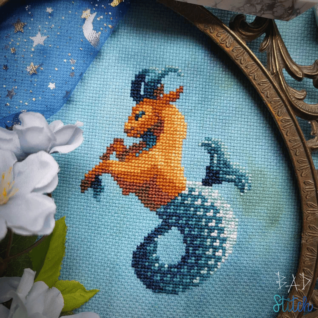 ✩November 25' Preorder✩ Capricorn by BAD Stitch Needlework