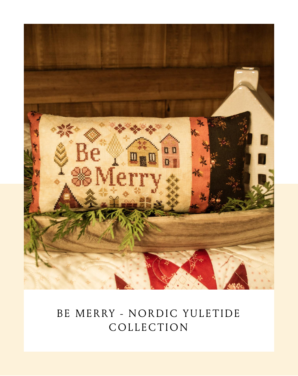 ⭐Preorder⭐ Be Merry - Nordic Yuletide Collection by Blueberry Ridge Design
