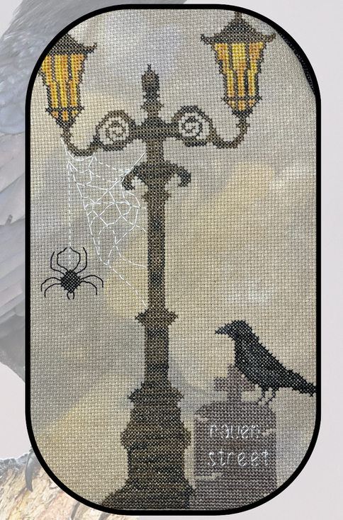 Raven Street by Barefoot Needleart for Needlework Marketplace