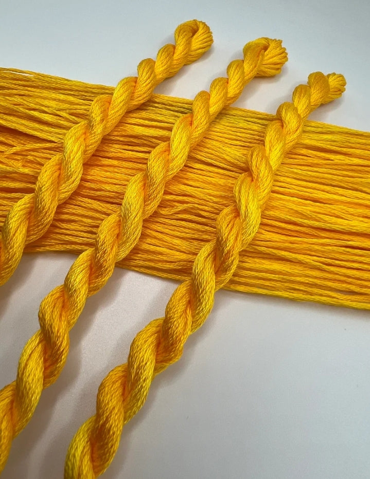 Yellow | 6 Strand Embroidery Floss by Pirate + Robin