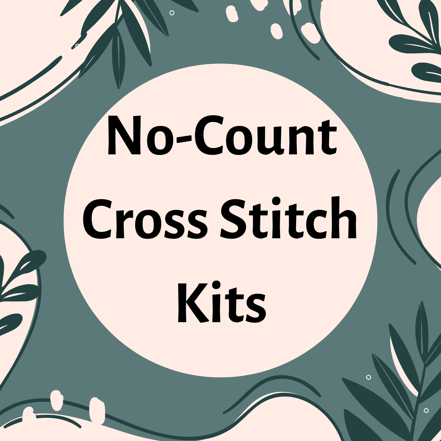 No-Count Cross Stitch Kits
