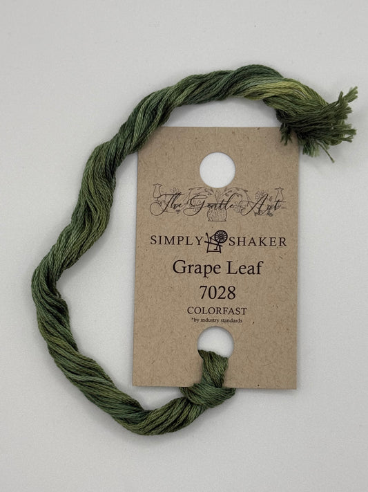 7028 Grape Leaf | 6 Strand Embroidery Floss by The Gentle Art