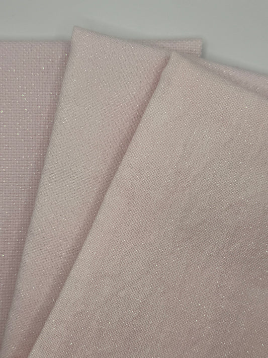 "Crystal Bashful" Opalescent Cross Stitch Fabric by Picture this Plus
