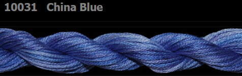 10031 China Blue | 6 Strand 20 Yard Skein Embroidery Floss by Threadworx-Cross Stitch-Threadworx-Millennial Fabrics