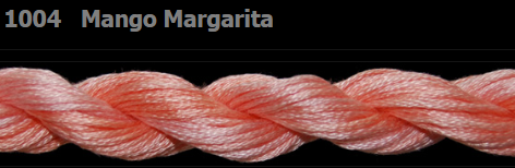 1004 Mango Margarita | 6 Strand 20 Yard Skein Embroidery Floss by Threadworx-Cross Stitch-Threadworx-Millennial Fabrics