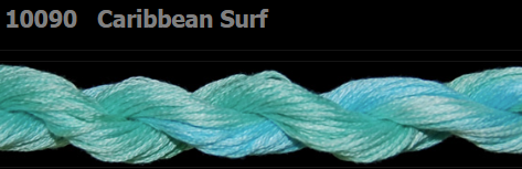 10090 Caribbean Surf | 6 Strand 20 Yard Skein Embroidery Floss by Threadworx-Cross Stitch-Threadworx-Millennial Fabrics