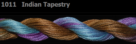 1011 Indian Tapestry | 6 Strand 20 Yard Skein Embroidery Floss by Threadworx-Cross Stitch-Threadworx-Millennial Fabrics