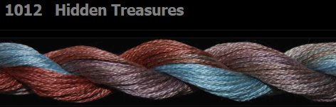 1012 Hidden Treasures | 6 Strand 20 Yard Skein Embroidery Floss by Threadworx-Cross Stitch-Threadworx-Millennial Fabrics