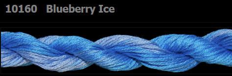10160 Blueberry Ice | 6 Strand 20 Yard Skein Embroidery Floss by Threadworx-Cross Stitch-Threadworx-Millennial Fabrics
