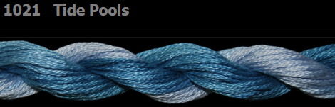 1021 Tide Pools | 6 Strand 20 Yard Skein Embroidery Floss by Threadworx-Cross Stitch-Threadworx-Millennial Fabrics