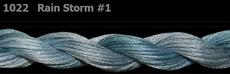 1022 Rain Storm #1 | 6 Strand 20 Yard Skein Embroidery Floss by Threadworx-Cross Stitch-Threadworx-Millennial Fabrics