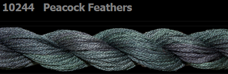 10244 Peacock Feathers | 6 Strand 20 Yard Skein Embroidery Floss by Threadworx-Cross Stitch-Threadworx-Millennial Fabrics