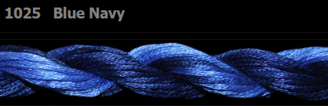 1025 Blue Navy | 6 Strand 20 Yard Skein Embroidery Floss by Threadworx-Cross Stitch-Threadworx-Millennial Fabrics