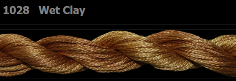 1028 Wet Clay | 6 Strand 20 Yard Skein Embroidery Floss by Threadworx-Cross Stitch-Threadworx-Millennial Fabrics