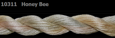 10311 Honey Bee | 6 Strand 20 Yard Skein Embroidery Floss by Threadworx-Cross Stitch-Threadworx-Millennial Fabrics