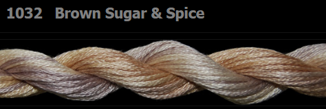 1032 Brown Sugar & Spice | 6 Strand 20 Yard Skein Embroidery Floss by Threadworx-Cross Stitch-Threadworx-Millennial Fabrics