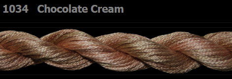 1034 Chocolate Cream | 6 Strand 20 Yard Skein Embroidery Floss by Threadworx-Cross Stitch-Threadworx-Millennial Fabrics