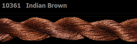 10361 Indian Brown | 6 Strand 20 Yard Skein Embroidery Floss by Threadworx-Cross Stitch-Threadworx-Millennial Fabrics