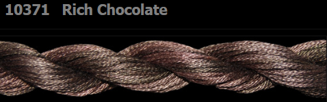 10371 Rich Chocolate | 6 Strand 20 Yard Skein Embroidery Floss by Threadworx-Cross Stitch-Threadworx-Millennial Fabrics