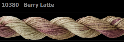 10380 Berry Latte | 6 Strand 20 Yard Skein Embroidery Floss by Threadworx-Cross Stitch-Threadworx-Millennial Fabrics