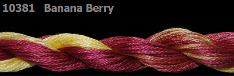 10381 Banana Berry | 6 Strand 20 Yard Skein Embroidery Floss by Threadworx-Cross Stitch-Threadworx-Millennial Fabrics